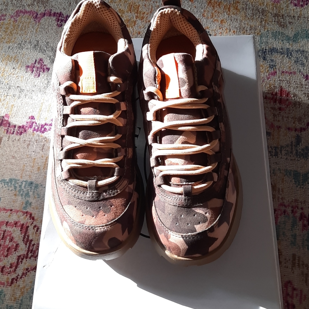 Steve Madden chunky sneakers.